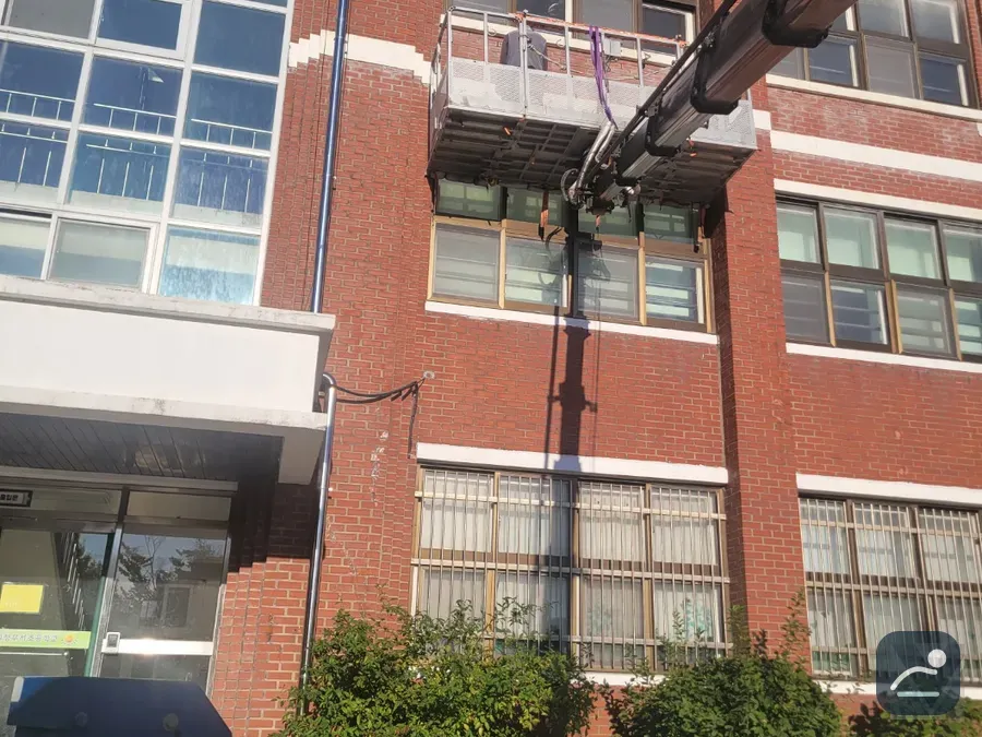 울산 스카이차 전기·통신 작업 현장
